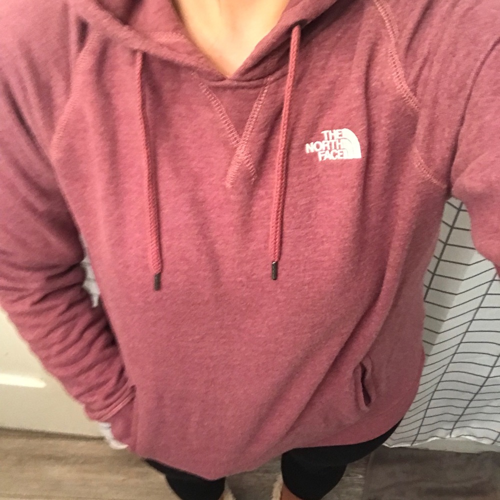 The north face hoodie!